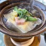 梅の花 立場店 - 湯豆腐とろろ昆布仕立て