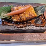 梅の花 - 湯葉豆腐の蒲焼き