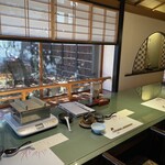 梅の花 - カウンター席