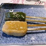 梅の花 - 生麩田楽