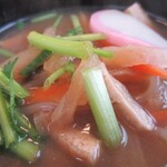 山の家 アララギ - 雑煮のアップ