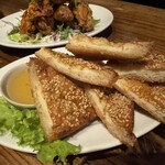 タイ料理 ミャオミャオ - エビトースト