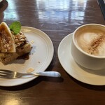 アームウッド コテージ - ホワイトチョコラテとケーキ