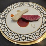 クイントカント - 蝦夷鹿のロースト　海老芋