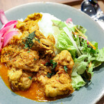 カレーとソフトクリーム - 