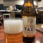 呑み喰い道楽　祐 - 乾杯ビール