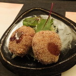 旬菜 おぐら家 - おぐら家コロッケ