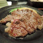 鉄板料理 堂島 - 2014.12和牛ステーキ定食