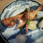 柳鮨 - キンキ塩焼き