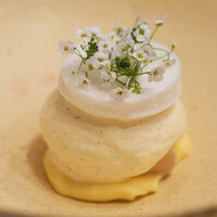 eos - ランチコース 7040円 のウフ アラ ネージュ グリーンレモン