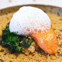 eos - ランチコース 7040円 のマスノスケ 笠間栗 コーヒー