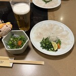 玄品 池袋 ふぐ・うなぎ・かに料理 - 皮とてっさ