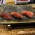 にぎり鮨 一五〇 - 料理写真:まぐろ三昧（赤身、中トロ、大トロ）