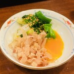 どぜう・四季料理 やぶや - 九条ネギ和え