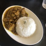ラーメン 達磨食堂 - ミニカレー牛すじたっぷり