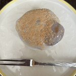 出町ふたば - 新栗餅　アップ