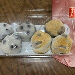 出町ふたば - 友人に買ってきてもらった名代豆餅・新栗餅