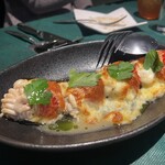 フーモデュエ - 白子とトマトの昆布焼き