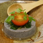 禅紫 - 14.12黒胡麻豆腐(禅ｺｰｽ)