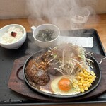 炭火焼きハンバーグ＆ステーキ アトム - 