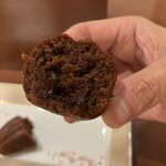 カカオティエゴカン - フィナンシェの断面