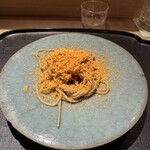 車力門 おの澤 - やっぱりコレ、カラスミ蕎麦