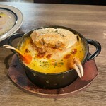 Itarianbar THE ATTACHMENT - ■ 溶岩パスタ カニクリームグラタン ￥1,859（税込）