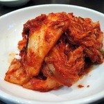 アリラン亭 - 2014.12ランチの浅漬キムチ