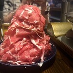 鮮屋 - 山のようなラムしゃぶ