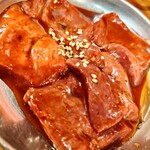 肉屋 金星 - 和牛レバー♪