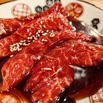 肉屋 金星 - 黒毛和牛特上ロース♪