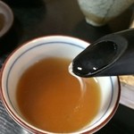 えぼし庵 - 蕎麦湯