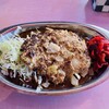 ターバンカレー - ビックハンバーグカレー