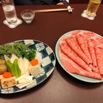 人形町今半 銀座店 - 松坂牛のすき焼き