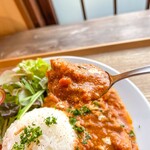 コーヒーと雑貨 Silk Tree - バターチキンカレー