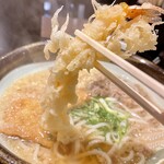 うどんばか 平成製麺所 - 海老天 アップ