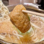 うどんばか 平成製麺所 - きつね アップ