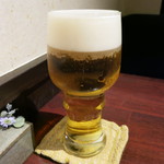 潤菜 どうしん - 生ビール500円くらい。