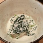 あさば - ◎◎　　小松菜の白和え