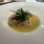 ル・ジャルダン・デ・サヴール - 真鯛と、松茸✨ブイヨンソースが沁みる