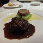 ル・ジャルダン・デ・サヴール - じゃがいものガレットと、フィレ肉最高