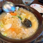 とり天発祥の店 レストラン東洋軒 - おこげ料理