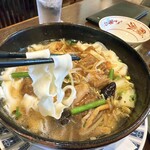 とり天発祥の店 レストラン東洋軒 - 牛肉とうしょう麺