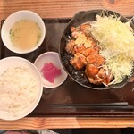 肉食堂 最後にカツ。 - 伝説のトンテキ(200㌘) 1,200円