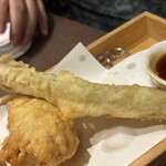 酒とひもの 人情酒場 - ごぼう天