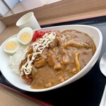 キッチン・サテライト - これこれ！ケチってないカレーこそがこのメニューの醍醐味