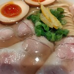 麺家 たけ田 - 特製蟹だし塩らーめんアップ