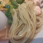 麺家 たけ田 - 麺の感じ