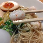 麺家 たけ田 - 蟹つみれ