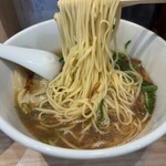 中華そば 鍵山 - 麺リフト。